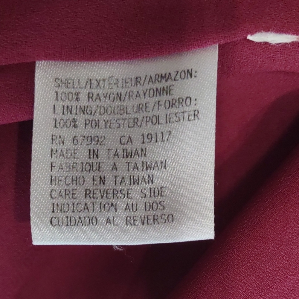 SIGRID OLSEN Floral Sleeveless Dress in Red and Purple - Picture 16 of 17